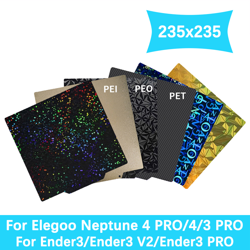 Creality Printer K1 - 235x235mm PEI PEO PET PEY Spring