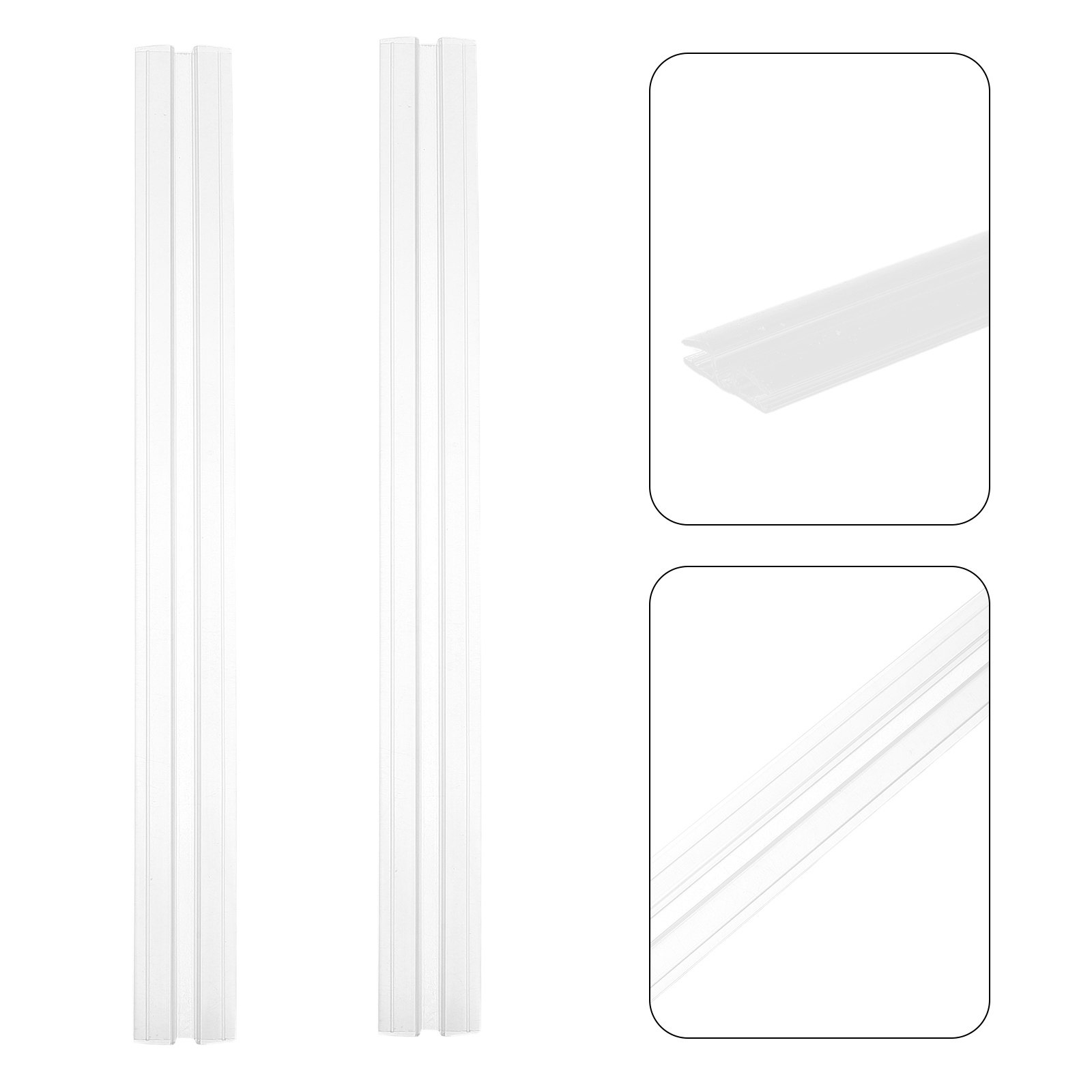 4Pcs Transparent Acrylic Hinge - Piano Hinge Continuous review and price