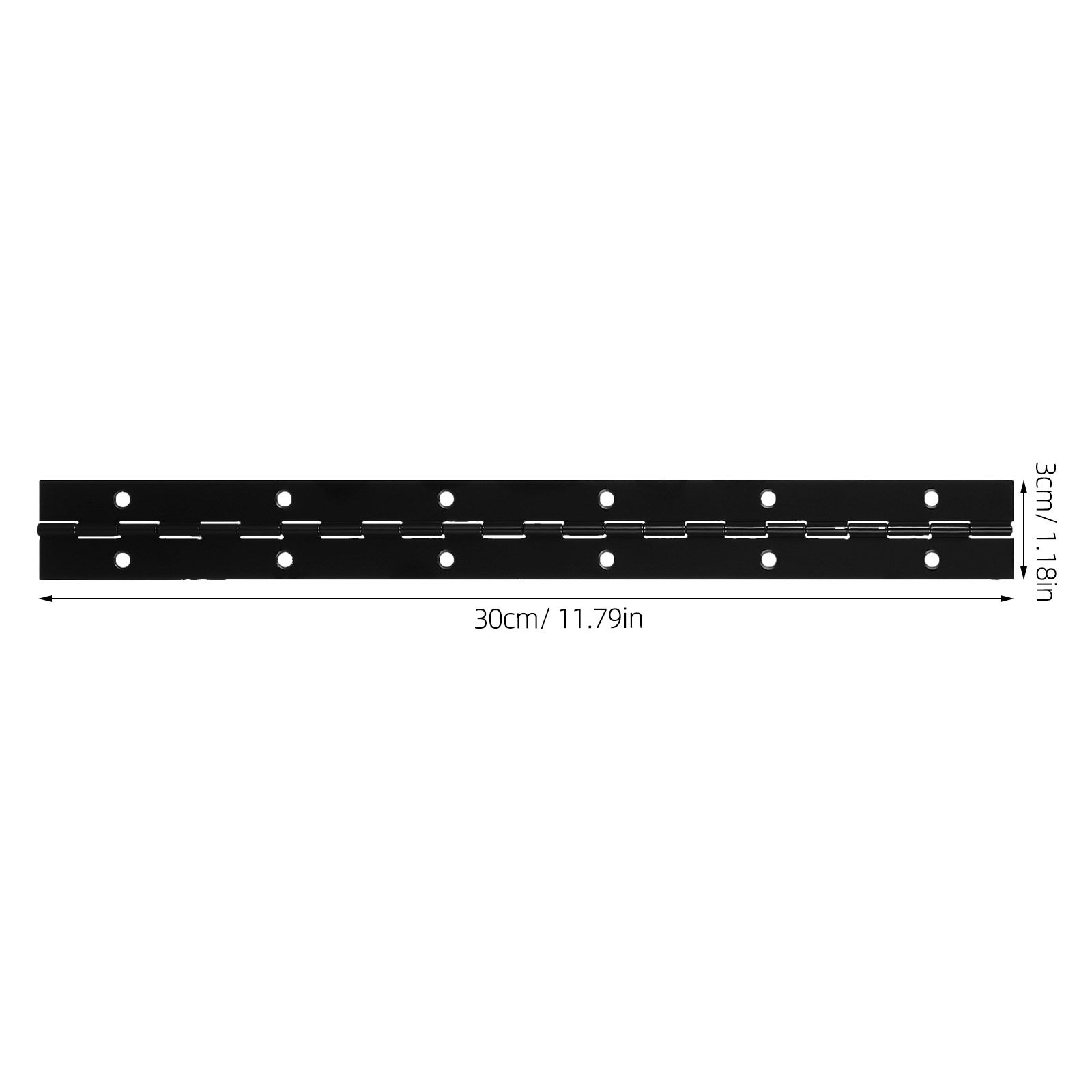 1Set Black Stainless Steel Hea - Piano Hinge Continuous review and price