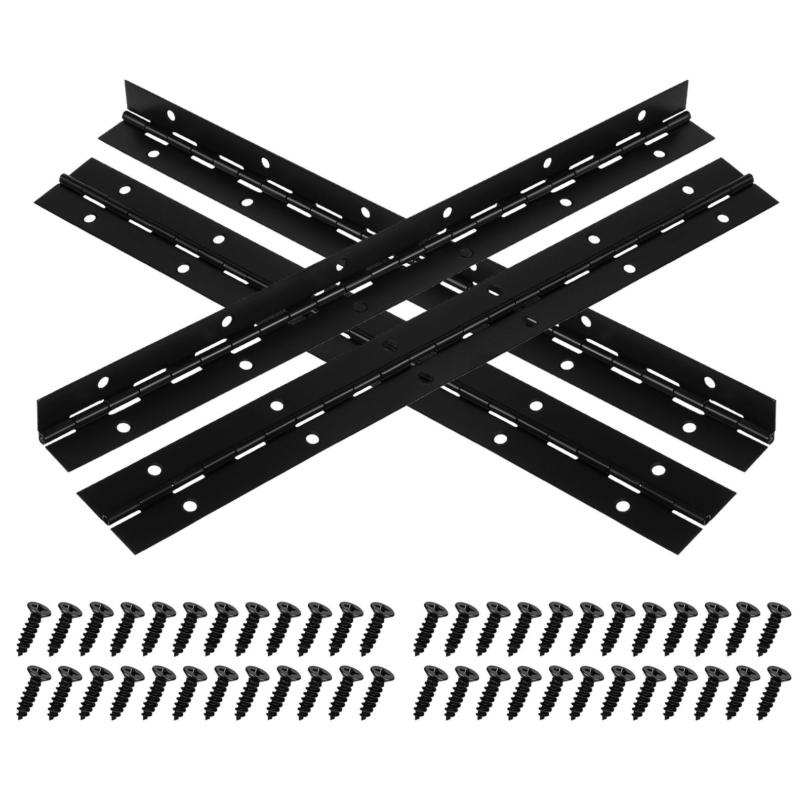 1Set Black Stainless Steel Hea - Piano Hinge Continuous review and price